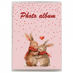 Фотоальбом BRAUBERG "Cute love" на 36 фото 10х15 см, мягкая обложка, 391432