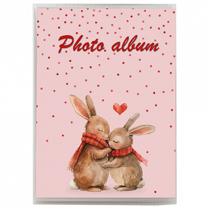 Фотоальбом BRAUBERG "Cute love" на 36 фото 10х15 см, мягкая обложка, 391432