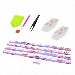 Картина стразами (алмазная мозаика), 40х50 см, ОСТРОВ СОКРОВИЩ "Южный полдень", на подрамнике, 663875