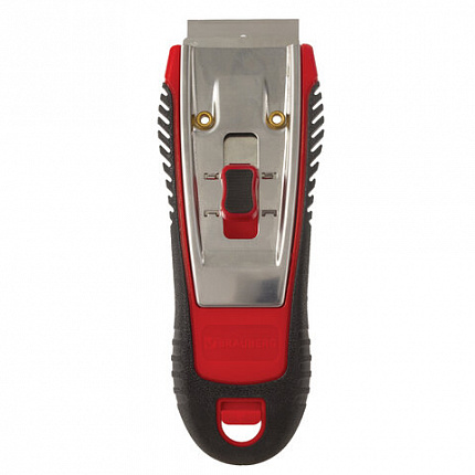 Скребок для любых поверхностей (стеклокерамика, стекло, плитка) BRAUBERG "SUPER", 5 лезвий, 606761