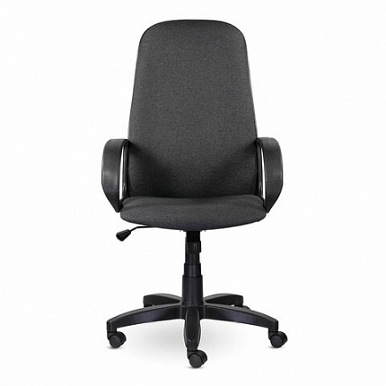 Кресло офисное BRABIX "Praktik EX-279", ткань/кожзам, серое, 532018