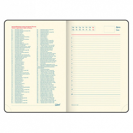 Ежедневник недатированный А5 (148х218 мм) GALANT "Magnetic", кожзам, магнитный клапан, 160 л., синий, 111879