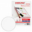 Папки-файлы перфорированные А4 ОФИСМАГ "Стандарт", КОМПЛЕКТ 100 шт., гладкие, 30 мкм, 272680