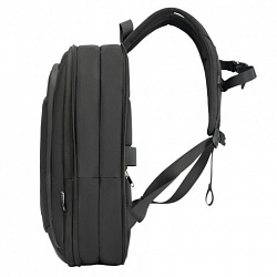 Рюкзак BRAUBERG FUNCTIONAL с отделением для ноутбука, 2 отделения, карман-антивор, "Safe", 44х30х20 см, 272574