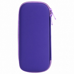 Пенал ЮНЛАНДИЯ, 1 отделение, 1 откидная планка, карман, EVA покрытие soft-touch, 22х10х5 см, "Cute cat", 273184