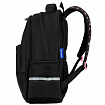 Рюкзак BRAUBERG SOFT, 2 отделения, 3 кармана, "Кот с характером", СВЕТЯЩИЙСЯ, 40х31х15 см, 274401