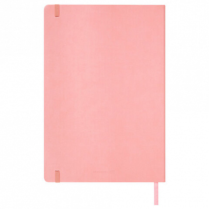 Скетчбук, слоновая кость 140 г/м2 210х297 мм, 80 л., КОЖЗАМ, резинка, BRAUBERG ART CLASSIC, пастель розовый, 116882