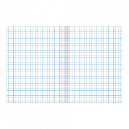 Тетрадь А5, 48 л., BRAUBERG скоба, клетка, обложка картон, ВОДОПАДЫ, 403019