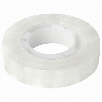 Клейкая лента невидимая, матовая, 12 мм х 33 м, BRAUBERG, 227256