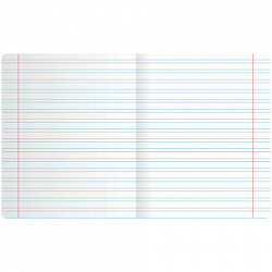 Тетрадь ПРОПИСЬ № 5 12 л. узкая линия, со справочным материалом, обложка картон, ЮНЛАНДИЯ, 404850