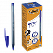 Ручка шариковая BIC "Cristal Exact", СИНЯЯ, корпус тонированный, узел 0,7 мм, линия письма 0,28 мм, 992605