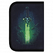 Пенал BRAUBERG KIDS, 1 отделение, 2 откидные планки, 21х14 см, "Neon sword", 274546