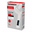 Настольная лампа / светильник SONNEN SM-01W на подставке, LCD-экран, СВЕТОДИОДНАЯ, 5 Вт, белый, 238233