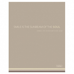 Тетрадь А5, 96 л., HATBER, скоба, клетка, Soft-touch ламинация, "Мечтай!" (микс в спайке), 090512, 96Т5лВ1