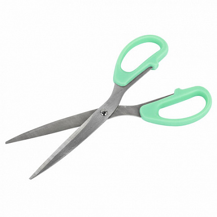 Ножницы BRAUBERG "CLASSIC PRO" 3 шт. (155, 185, 210 мм), мятные ручки, ВЫГОДНАЯ УПАКОВКА, 272979