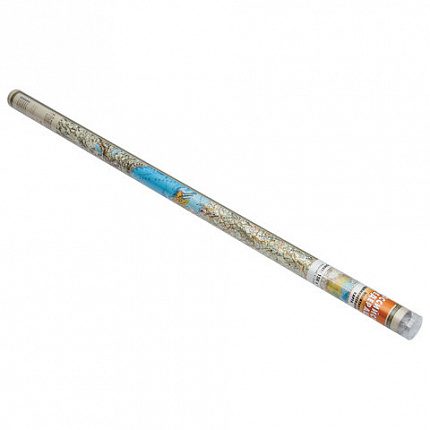 Карта настенная "Россия. Политико-административная карта", М-1:5,5 млн., размер 156х100 см, ламинированная, 316