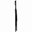 Стул складной BRABIX "Golf CF-007", чёрный каркас, чёрная ткань, гофрокороб, 533025