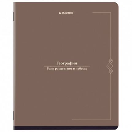 Тетради предметные, КОМПЛЕКТ 12 ПРЕДМЕТОВ, 48 л., SoftTouch, BRAUBERG "VINTAGE", 405183