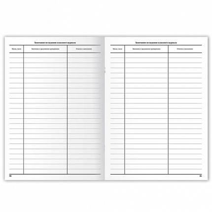 Классный журнал BRAUBERG 1-4 кл., А4, 200х290 мм, твердая ламинированная обложка, офсет, 125140