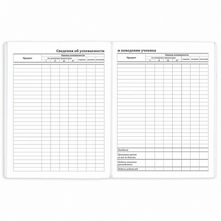 Дневник 1-11 класс 40 л., на скобе, ПИФАГОР, обложка картон, МИКС "Универсальный", 107139