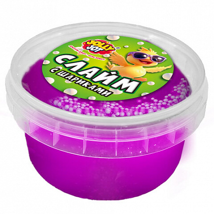 Слайм МИКС, 200 г, АССОРТИ, 3 вида, JOLLY JOT (ДЖОЛЛИ ДЖОТ), 667322