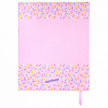 Дневник 1-11 класс 48 л., кожзам (твердая), магнитный клапан, ЮНЛАНДИЯ, "Мороженка", 106184