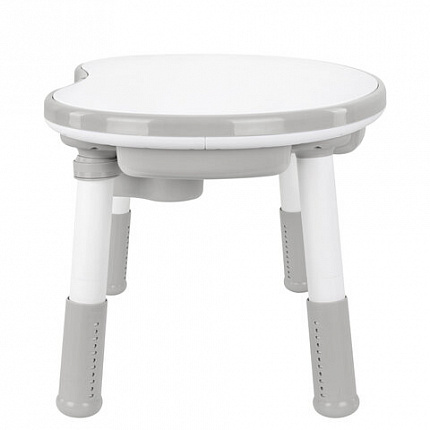 Стол детский трансформер 3 в 1 BRABIX KIDS CT-001, растущий, 2-8 лет, пластик, серый, 533290