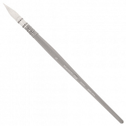 Кисть художественная профессиональная, коза, круглая, №6, BRAUBERG ART CLASSIC, 200955