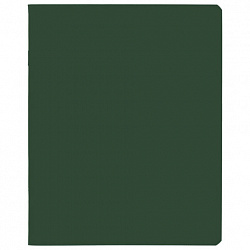 Тетрадь А5 96 л., HATBER, скоба, клетка, Soft-touch ламинация, SoloMatte "Малахит", 092749, 96Т5лВ1