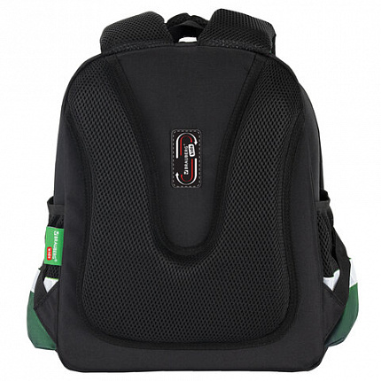 Ранец BRAUBERG KIDS STANDARD, 2 отделения, "Green city", 36х28х14 см, 274428