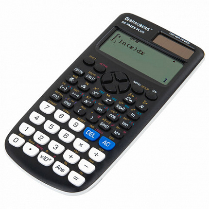 Калькулятор инженерный BRAUBERG SC-991EX-Plus (165х84 мм), 552 функции,10+2 разрядов, двойное питание, 271726