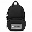 Рюкзак HEIKKI FUSION (ХЕЙКИ) универсальный, 2 отделения, отделение для ноутбука, c КОШЕЛЬКОМ, черный, 44х31х14 см, 273866