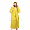 Дождевик плащ на кнопках, EVA, многоразовый прочный, чехол в комплекте, универсальный размер, желтый, SHAMAANI (ШАМААНИ), 610934