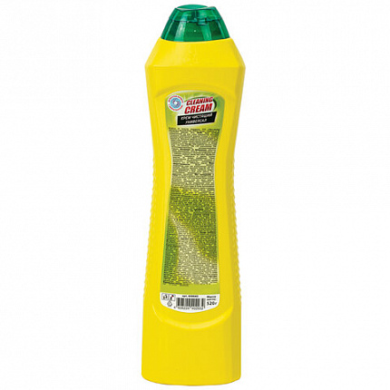 Чистящее средство универсальное крем 520 мл, LAIMA PROFESSIONAL "Лимон", 608660