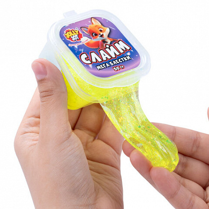 Слайм МИКС, 50 г, АССОРТИ, 8 видов, JOLLY JOT (ДЖОЛЛИ ДЖОТ), 667320