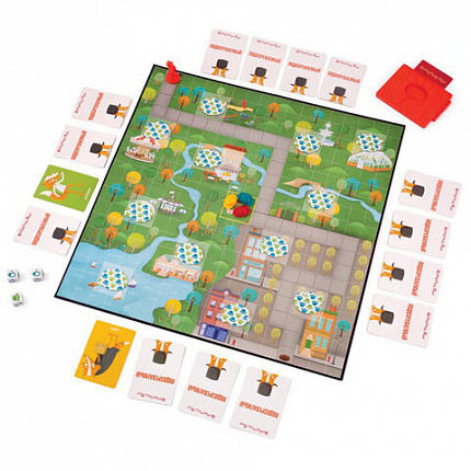 Игра настольная "Коварный лис" до 4 игроков, 5+, СТИЛЬ ЖИЗНИ, УТ100028189