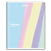 Тетрадь А5 48 л. BRAUBERG скоба, клетка, выборочный лак, кросс-серия PASTEL, 405189