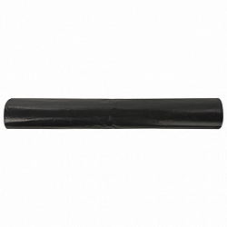 Мешки для мусора 240 л черные в рулоне 5 шт. особо прочные, ПВД 80 мкм, 90х140 см, LAIMA, 605339