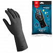 Перчатки латексные MANIPULA "КЩС-1", двухслойные, размер 10, XL (очень большой), черные, L-U-03/CG-942