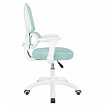 Кресло детское с поясничной поддержкой BRABIX KIDS "MG-225", сетка/ткань TW, голубое, 533317