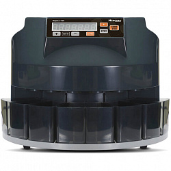 Счетчик-сортировщик монет MERTECH C-500, 300 монет/мин., загрузка 2000 монет, 8 приемных лотков, 5523