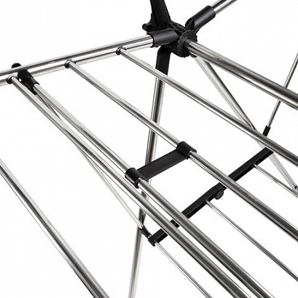 Сушилка напольная для белья раскладная, 6 зон сушки, 18 метров, LAIMA HOME GRANDIOSE STAR, 700474