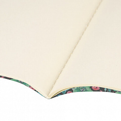 Тетрадь-скетчбук 60 л. обложка SoftTouch, бежевая бумага 70 г/м2, сшивка, В5 (179х250 мм), ЯГОДЫ, BRAUBERG, 403831