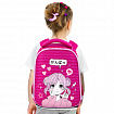 Ранец BRAUBERG KIDS START, 1 отделение, 2 кармана, "Anime style", 35х26х13 см, 272094