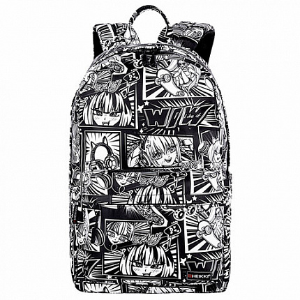 Рюкзак HEIKKI DREAM (ХЕЙКИ) универсальный с карманом для ноутбука, эргоном., Comics Amime, 42х26х14 см, 272527