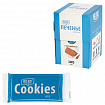 Печенье хрустящее в индивидуальной упаковке WELDAY (ВЭЛДЭЙ) "Сливочное", 100 штук в офис-боксе, 624096