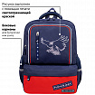 Рюкзак BRAUBERG STAR, 1 отделение, 5 карманов, "White eagle", синий, 40x29x13 см, 271427