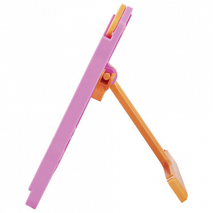 Подставка для книг и учебников BRAUBERG KIDS "Flamingo", регулируемый наклон, ABS-пластик, 238061