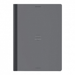 Тетрадь А4 96 л. BRAUBERG, на сшивке с корешком, клетка, обложка картон, "Ритм", 405284