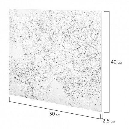 Картина по номерам 40х50 см, ОСТРОВ СОКРОВИЩ "Свидание", на подрамнике, акрил, кисти, 662911